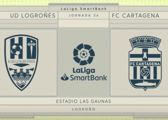 Un gol de penalti da la victoria al Cartagena ante el Logroñés