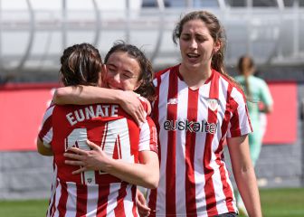 Eunate saca brillo a su guante