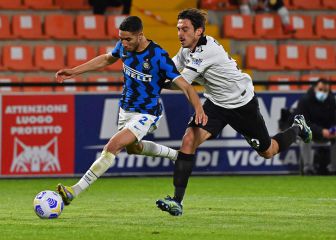 Conte bromea con Achraf: 