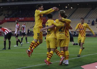 Koeman apuesta por el once de la final de la Copa