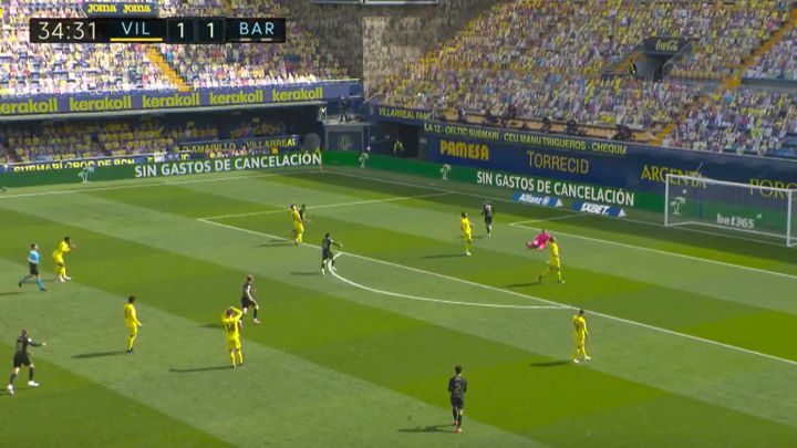 El 'frame' que entusiasma al culé tras el Villarreal vs. Barcelona
