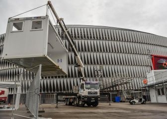 Desaparece la única huella de la Eurocopa en Bilbao