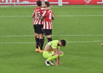 Marcelino cierra el círculo: gana a Madrid, Barça y Atlético