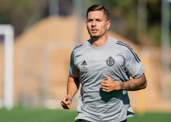 Javi Sánchez vuelve a entrenarse con el equipo