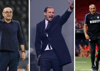 Allegri, Sarri y Spalletti: se avecina revolución en el Calcio