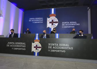 Así fue la primera Junta del Deportivo con Abanca al mando
