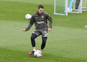 Vrsaljko y Koke no se entrenan con el grupo