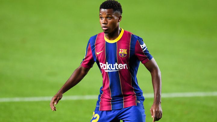 Ansu Fati, el 9 si llega Neymar