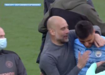 Uno de los vídeos del momento en Inglaterra: Pep y Rodri, los protagonistas