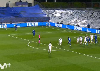 Con el partido ardiendo en el 88' llegó Kroos y sacó así un córner: dejó a todos boquiabiertos
