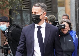 Giggs se declara inocente de los cargos por comportamiento violento con su novia