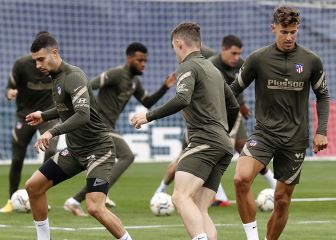 Simeone empieza a montar el once; Koke, entre algodones