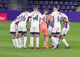 Posible once del Real Valladolid esta tarde en San Mamés