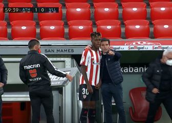 El debut de Nico Williams con con apenas 18 años y el gesto de complicidad de su hermano Iñaki