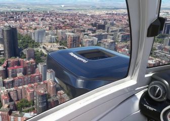 A tour of the new Santiago Bernabéu from the air