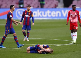 El Granada bombardea el Camp Nou y LaLiga