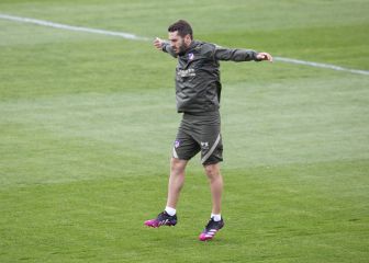 Koke trabaja con el grupo y apunta al once en Elche