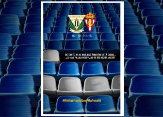 El Leganés homenajea al ‘Risitas’ en la previa de su partido más serio