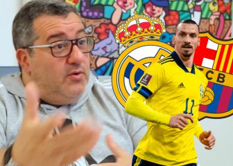 Raiola y el futuro de Ibrahimovic si hubiese ido al Madrid y no al Barça: no deja indiferente a nadie