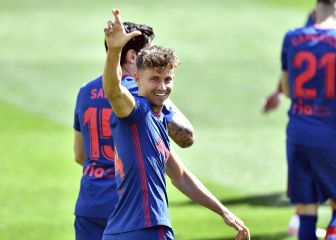 Así ha sido el gol de Llorente: Elche - Atlético de Madrid en imágenes