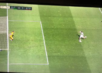 El penalti errado que salva al Atlético y a Llorente