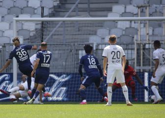 El Girondins se aleja del descenso y el Rennes, de Europa