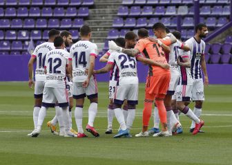 Posible once del Real Valladolid ante el Betis esta tarde