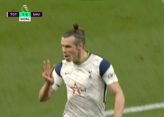 El hat-trick de Bale: 90 m. de cabalgada en el segundo y celebración de golf en el tercero