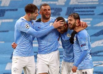 M.City-PSG en imágenes