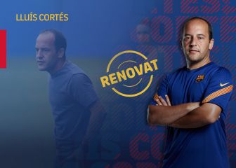 El Barça renueva a Lluís Cortés, el timonel del mejor Barça