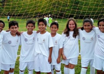 Los valores del Real Madrid con los niños de Miami