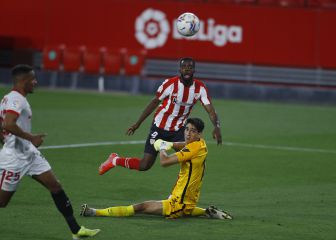 Simón y Williams, principio y final del Athletic en el Pizjuán