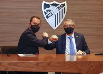 La Diputación duplicará su patrocinio si el Málaga asciende