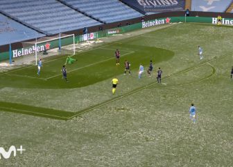 Fuera del Madrid hace frío: vean a Keylor en el 1-0 de Mahrez