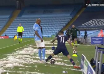 El audio del insulto de Di María a Fernandinho antes del pisotón