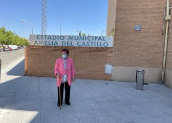 El feo del Atlético de Pinto a Amelia del Castillo