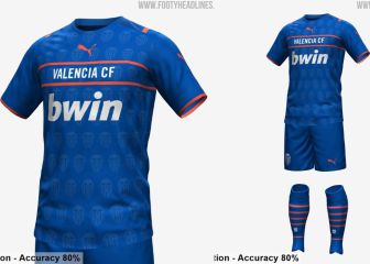 Puma prepara para el Valencia una camiseta sin escudo para el próximo año