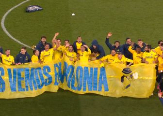 Una celebración a la altura de la hazaña: éxtasis amarillo en el verde del Emirates