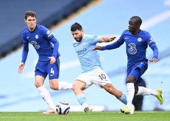 Agüero, en el foco: 