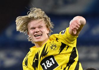 Haaland se ve cerca del Madrid