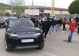 Amenazas con bates y cuchillos entre aficionados y un jugador del Numancia tras el descenso