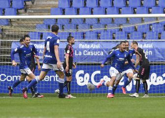 El Oviedo acaricia la permanencia ante un peleón Sabadell