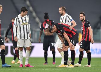 La rodilla de Ibra dice basta