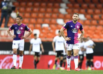 El Real Valladolid batió varios récords en Mestalla