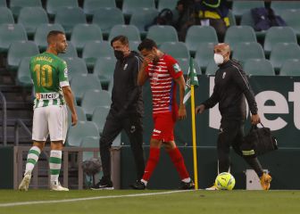 Aprobados y suspensos del Granada: Machís y tres lesionados