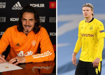 Cavani despeja el plan de Solskjaer con Haaland