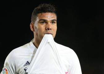 Casemiro está en el alambre
