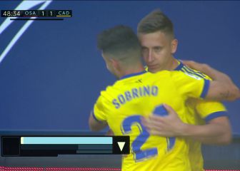 El primer gol de Saponjic en LaLiga Santander casi dos años después