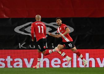 El Southampton tumba con remontada al Crystal Palace