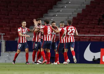 Atlético de Madrid-Real Sociedad en imágenes